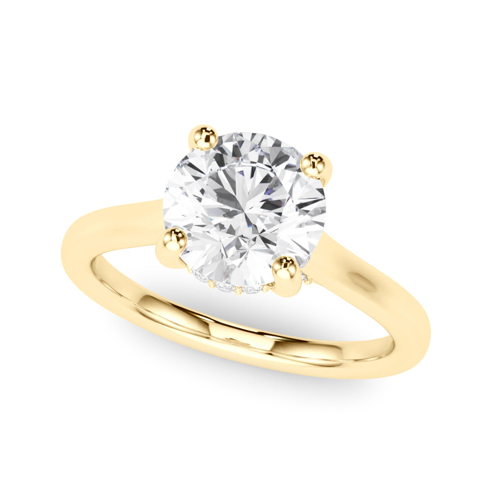 Marilyn Round Cut Engagement Ring