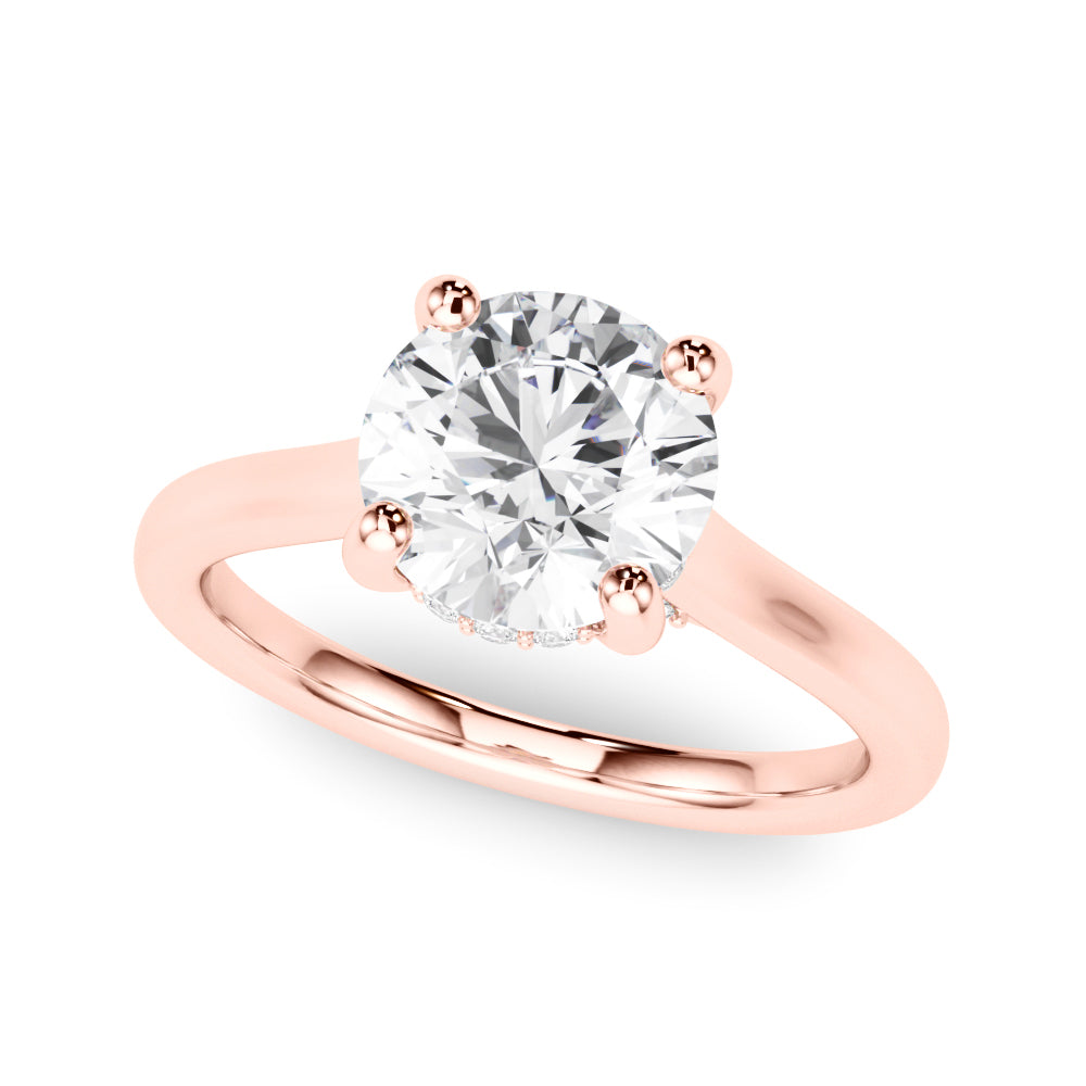 Marilyn Round Cut Engagement Ring