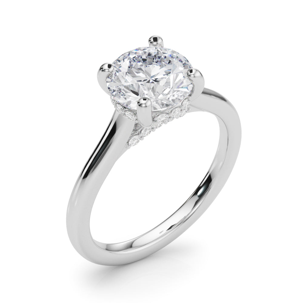 Marilyn Round Cut Engagement Ring