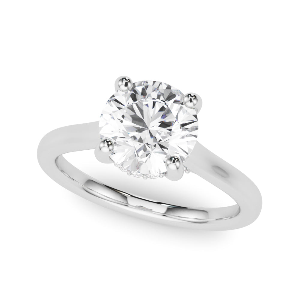 Marilyn Round Cut Engagement Ring