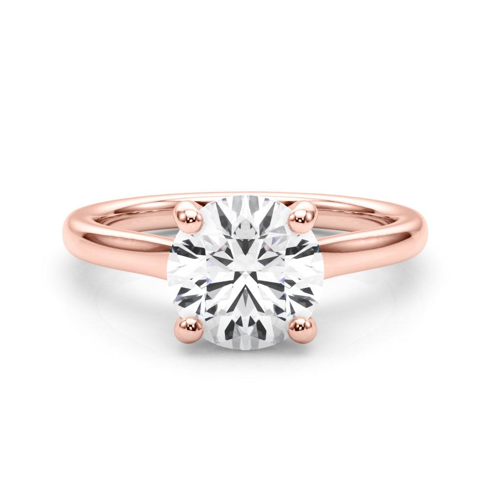 Marilyn Round Cut Engagement Ring