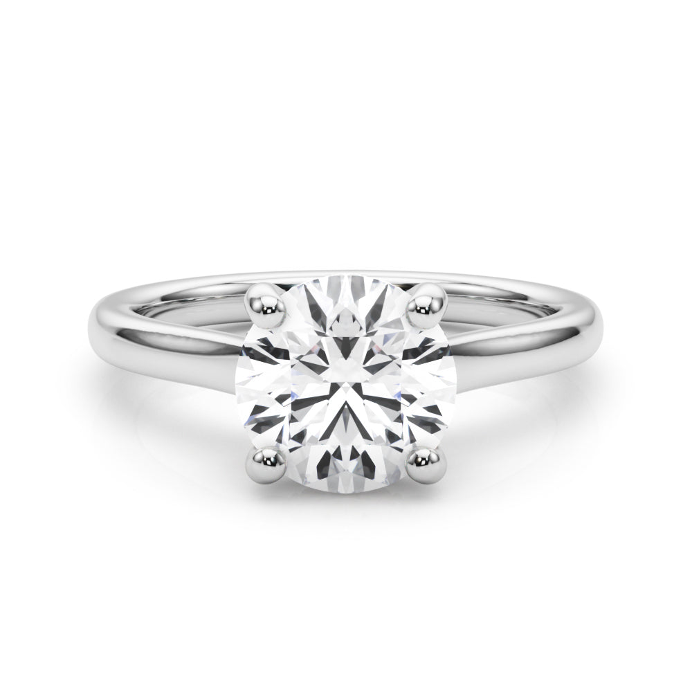 Marilyn Round Cut Engagement Ring