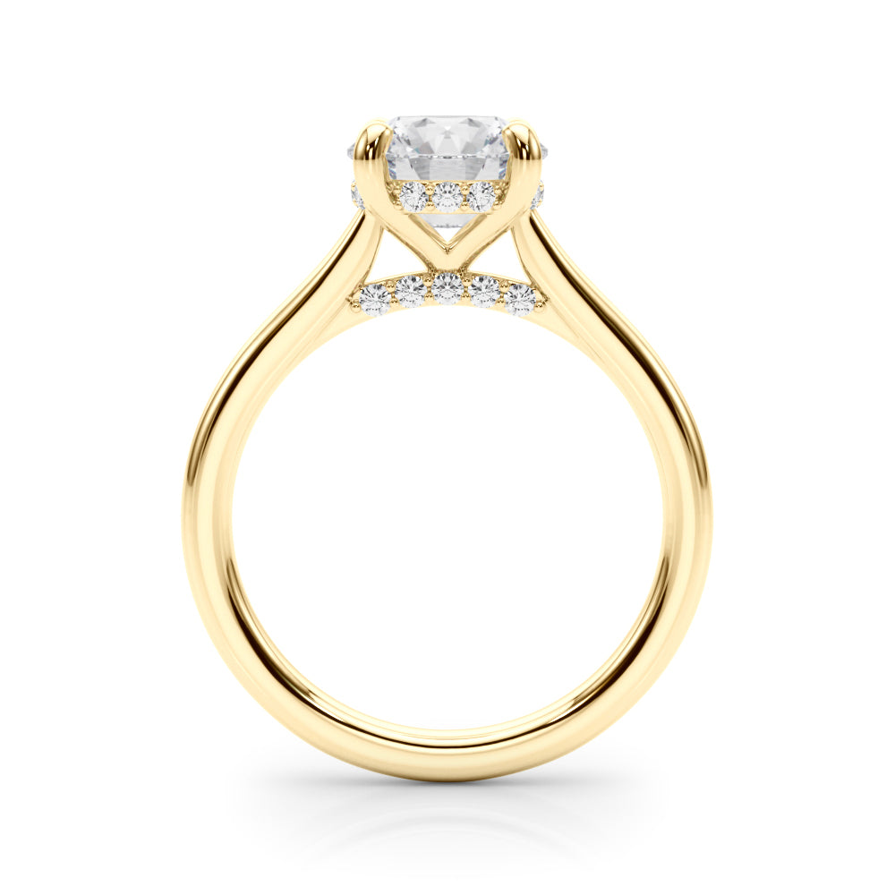 Marilyn Round Cut Engagement Ring