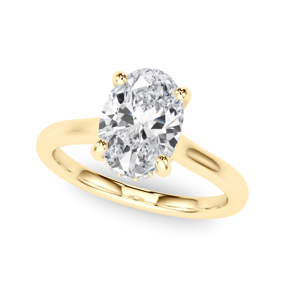 Marilyn Oval Cut Engagement Ring