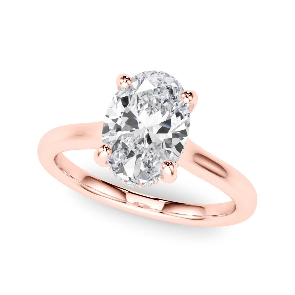 Marilyn Oval Cut Engagement Ring