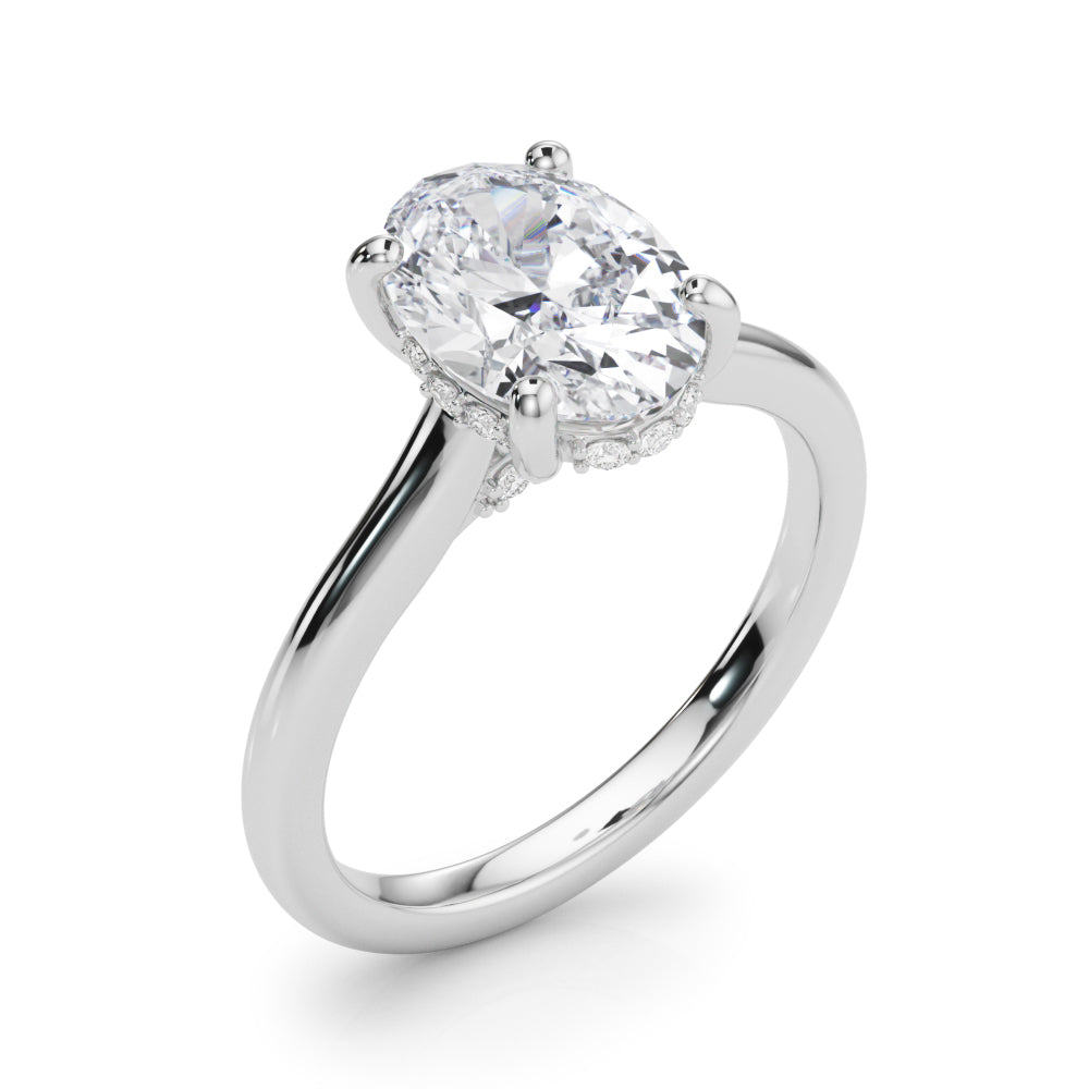 Marilyn Oval Cut Engagement Ring