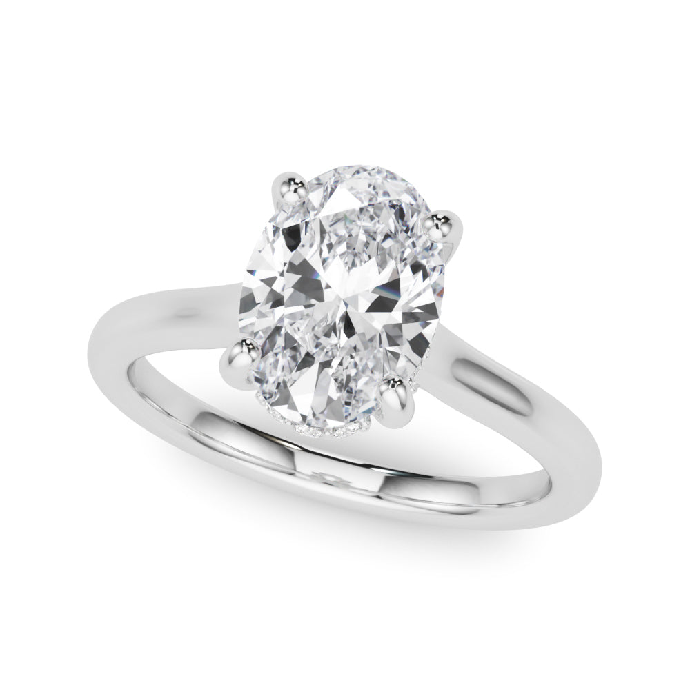 Marilyn Oval Cut Engagement Ring