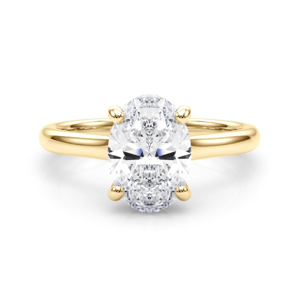 Marilyn Oval Cut Engagement Ring