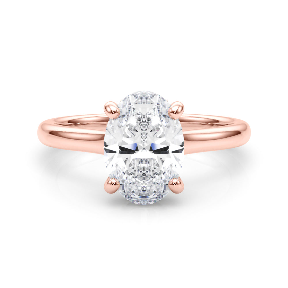 Marilyn Oval Cut Engagement Ring
