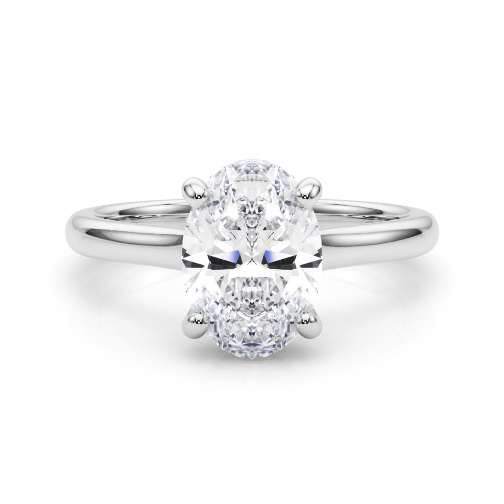 Marilyn Oval Cut Engagement Ring