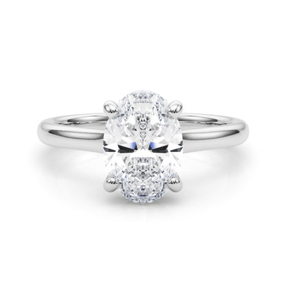 Marilyn Oval Cut Engagement Ring