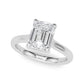 Marilyn Emerald Cut Engagement Ring