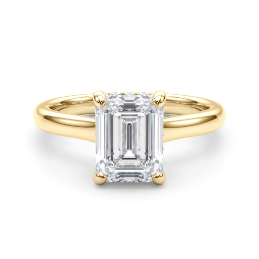 Marilyn Emerald Cut Engagement Ring