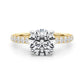 Delilah Round Cut Engagement Ring