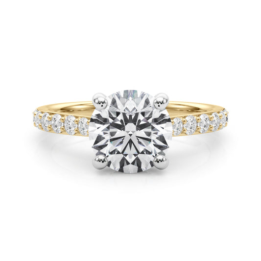 Delilah Round Cut Engagement Ring