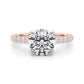 Delilah Round Cut Engagement Ring