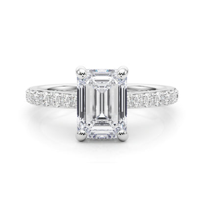 Delilah Emerald Cut Engagement Ring