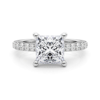 Delilah Princess Cut Engagement Ring