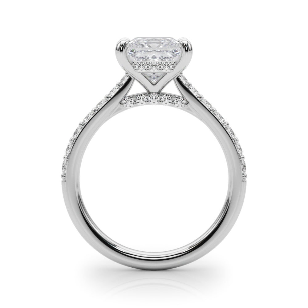 Delilah Princess Cut Engagement Ring