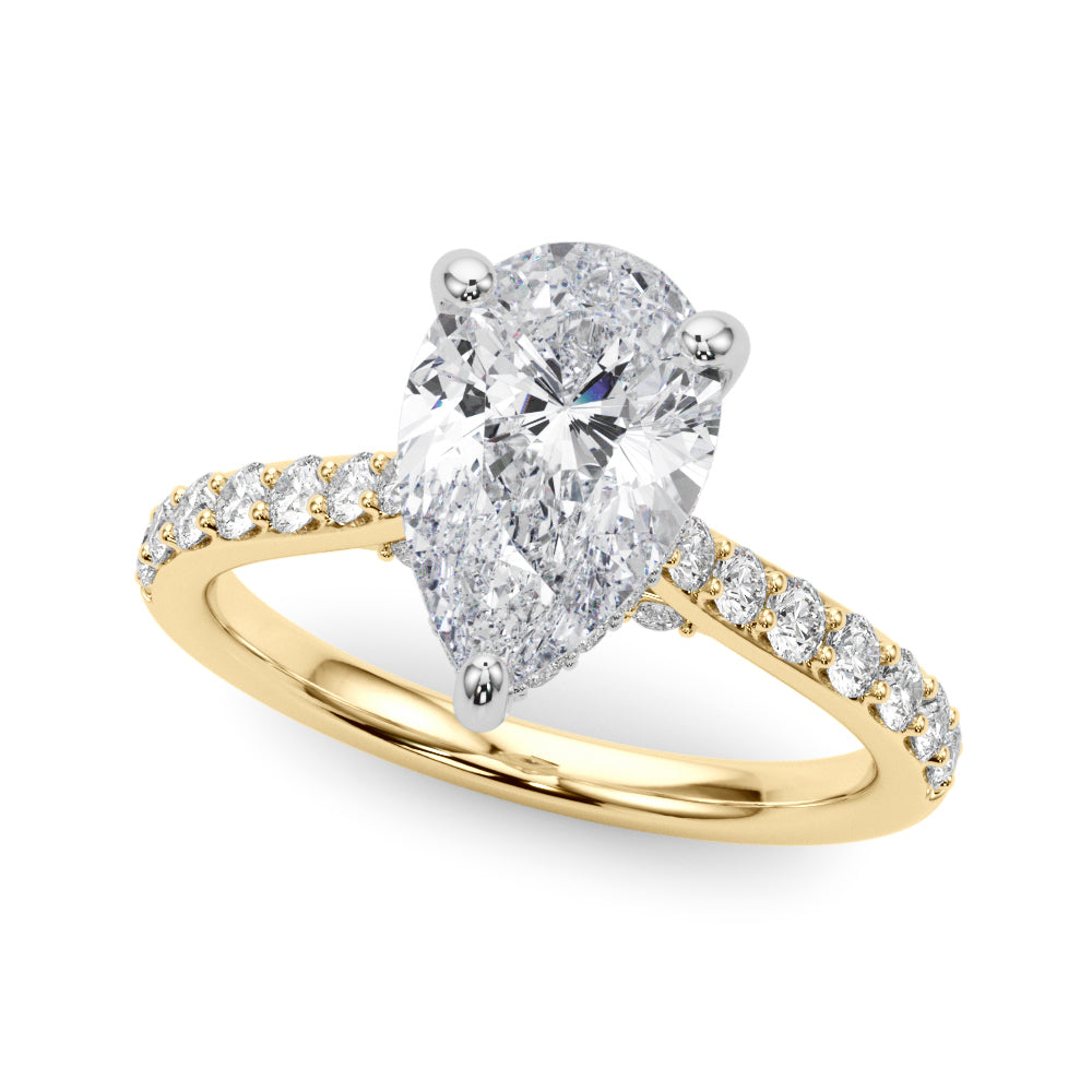 Delilah Pear Cut Engagement Ring