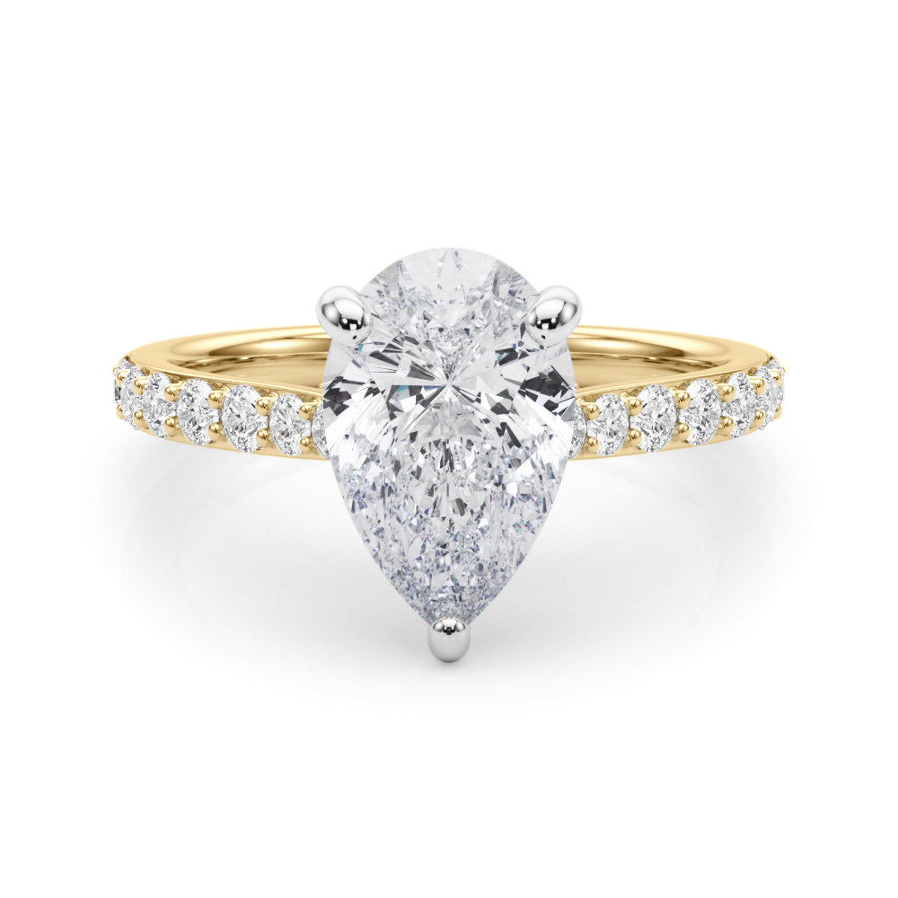 Delilah Pear Cut Engagement Ring
