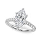 Delilah Marquise Cut Engagement Ring