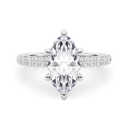 Delilah Marquise Cut Engagement Ring