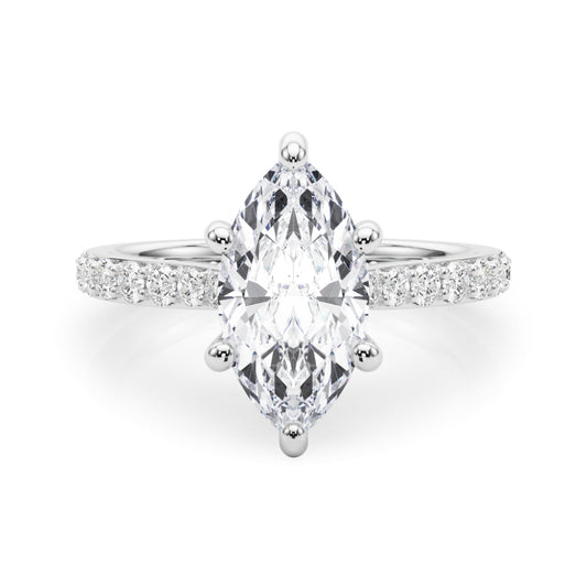 Delilah Marquise Cut Engagement Ring