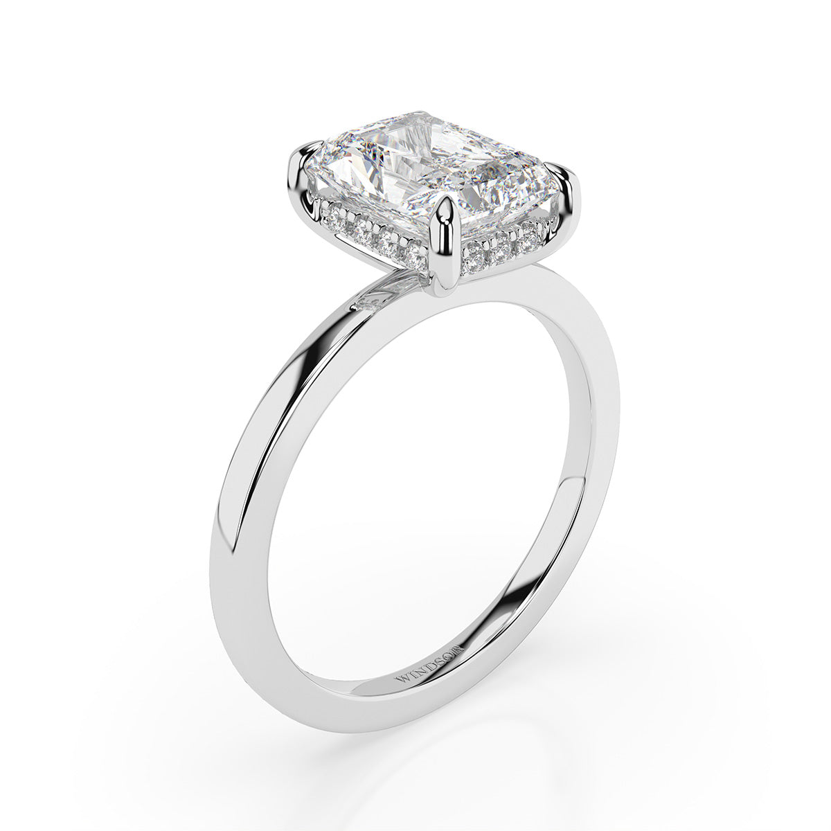 Adeline Radiant Cut Engagement Ring