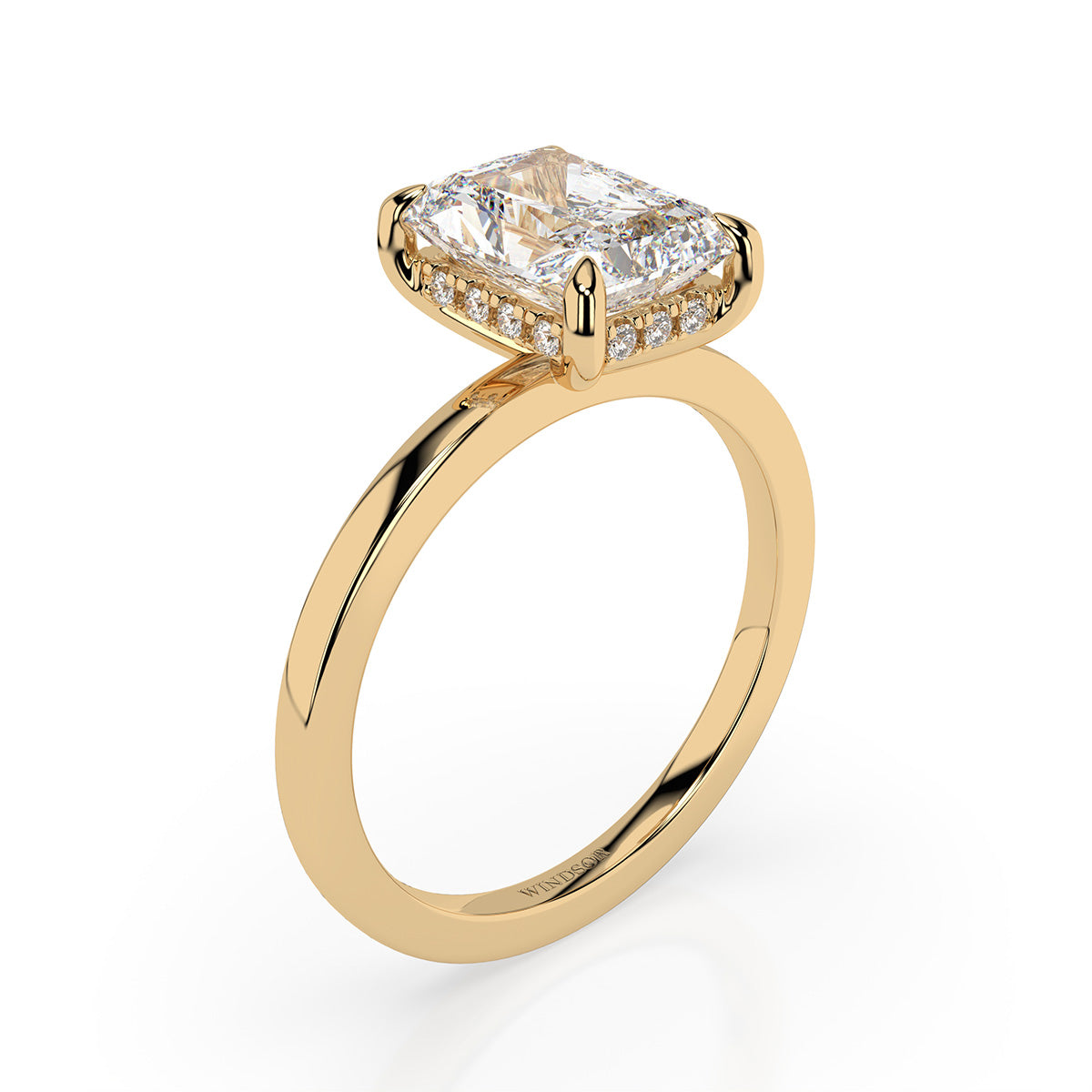 Adeline Radiant Cut Engagement Ring