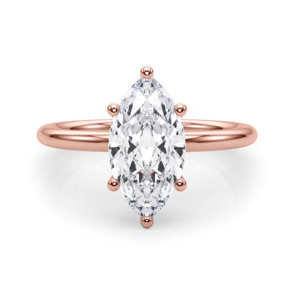 Adeline Marquise Cut Engagement Ring