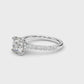 Delilah Round Cut Engagement Ring