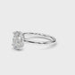 Marilyn Oval Cut Engagement Ring
