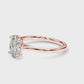 Charlotte Oval Cut Engagement Ring