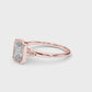 Shelby Emerald Cut Engagement Ring