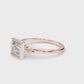 Shelby Princess Cut Engagement Ring