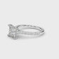 Delilah Princess Cut Engagement Ring