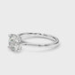 Charlotte Round Cut Engagement Ring