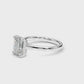 Marilyn Emerald Cut Engagement Ring