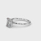 Margaret Emerald Cut Engagement Ring