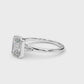 Shelby Emerald Cut Engagement Ring