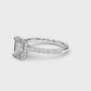 Delilah Emerald Cut Engagement Ring