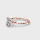 Margaret Emerald Cut Engagement Ring