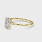 Charlotte Oval Cut Engagement Ring