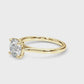 Charlotte Round Cut Engagement Ring