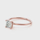 Margaret Princess Cut Engagement Ring