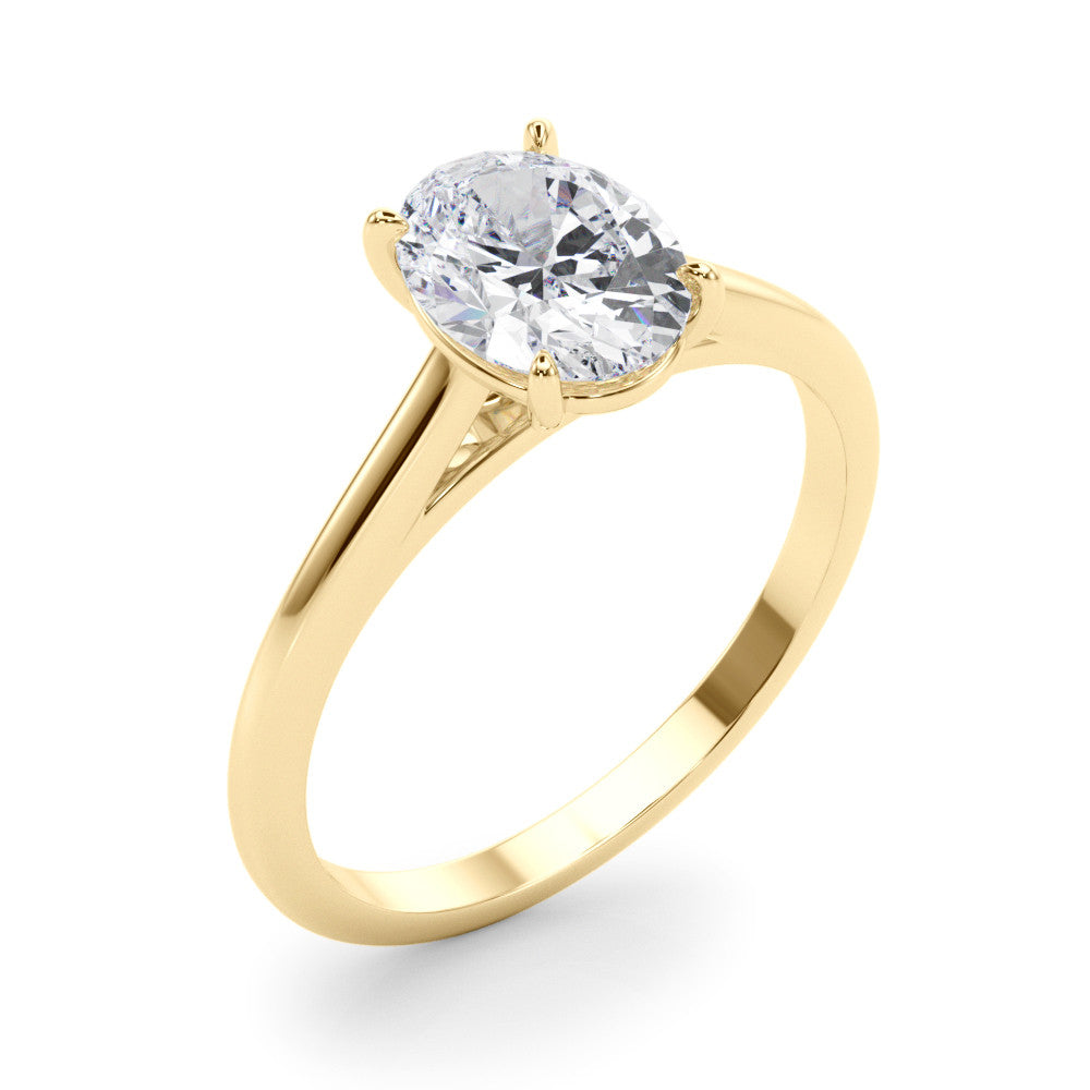 Charlotte Oval Cut Solitaire