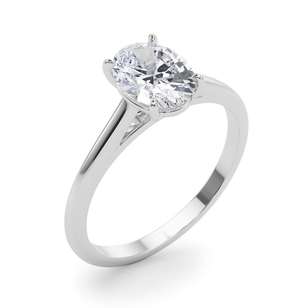 Charlotte Oval Cut Solitaire