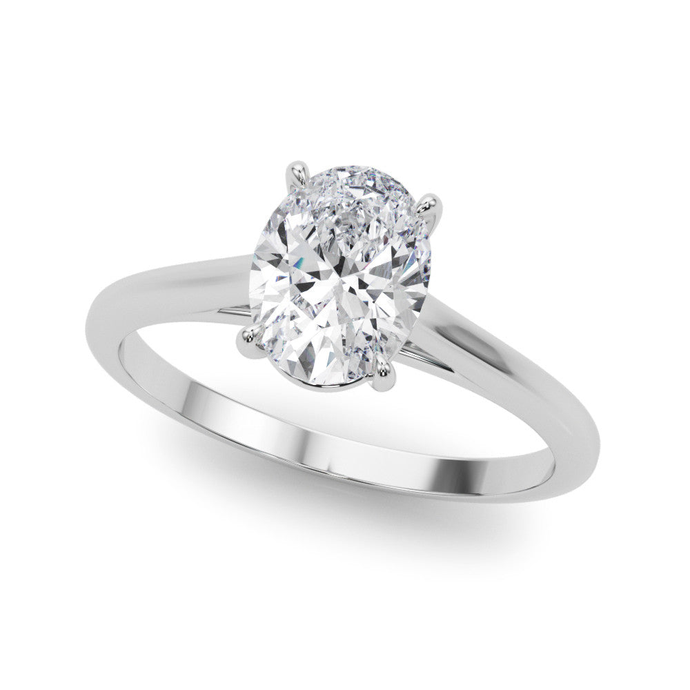 Charlotte Oval Cut Solitaire