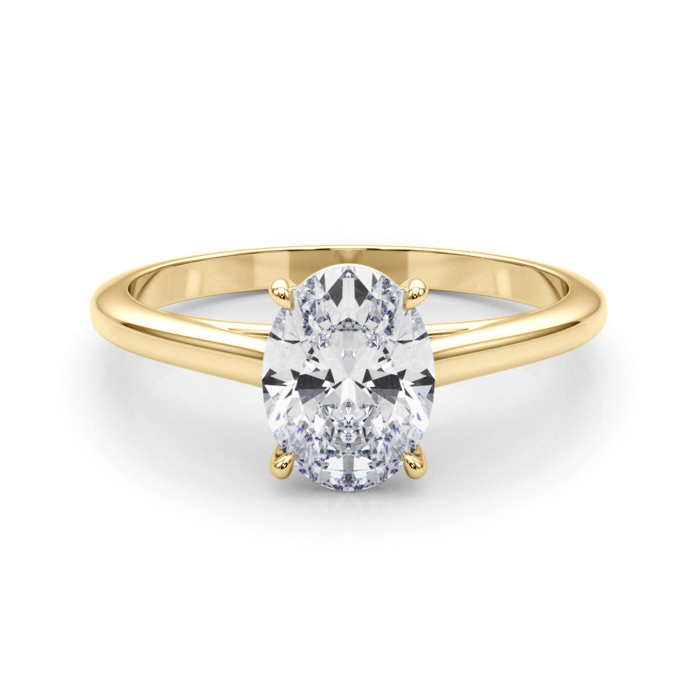 Charlotte Oval Cut Solitaire